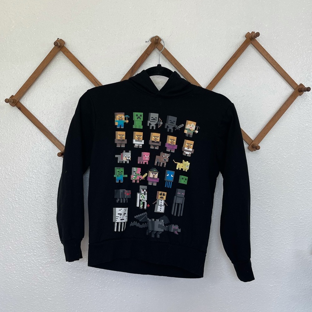 Minecraft Kids Hoodie (Worn Once)